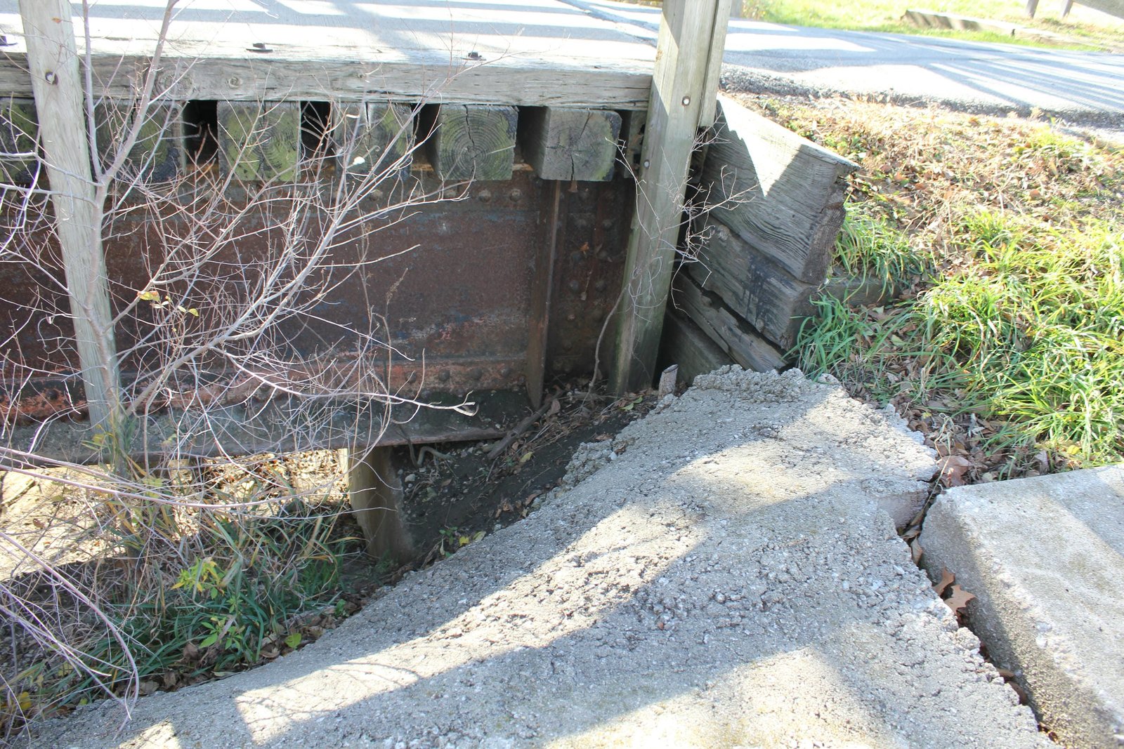 West abutment